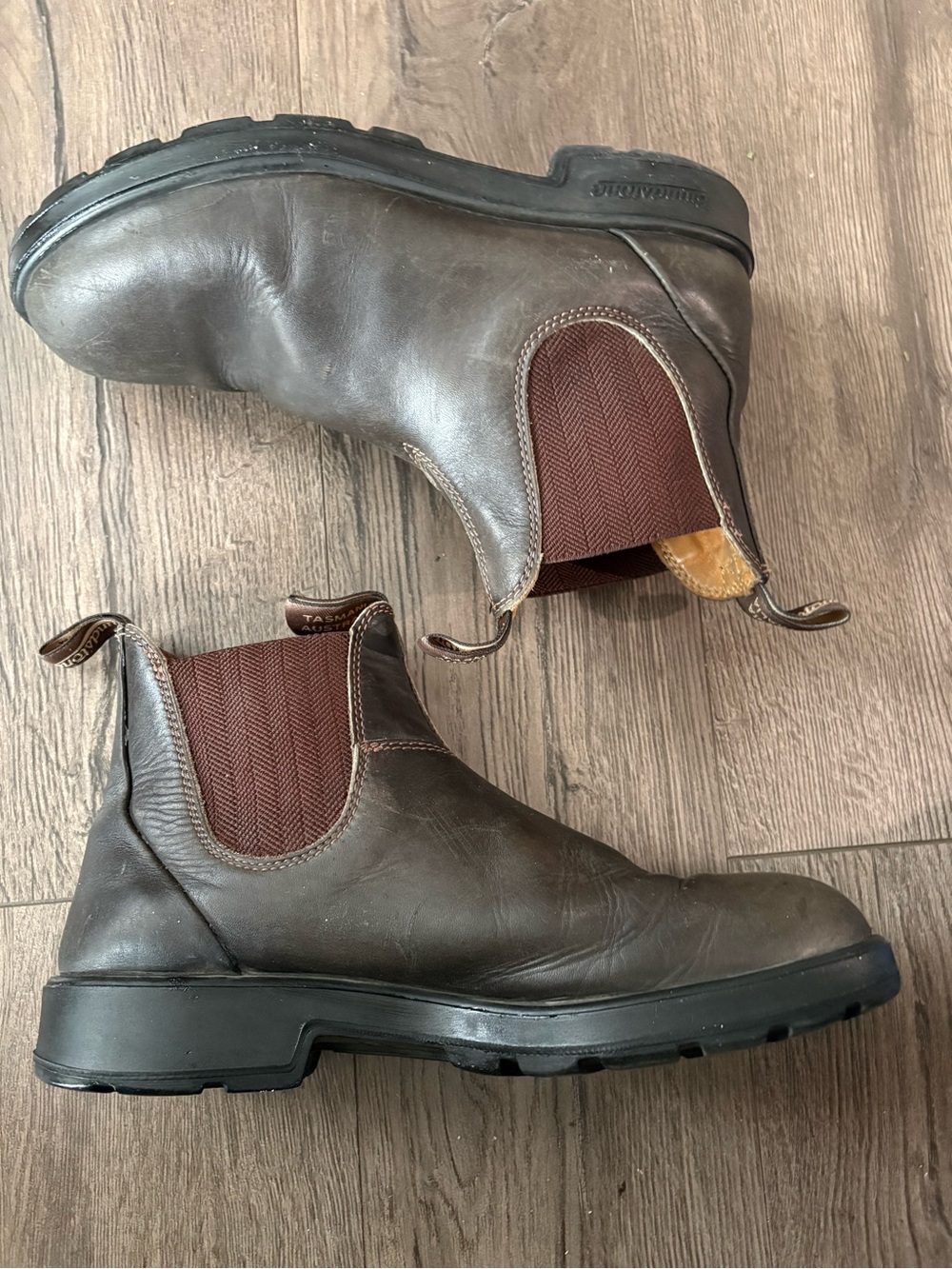 [Au8/USM9/USW11]Blundstone Men’s Chukka Boots in Dark Brown - Picture 5 of 8